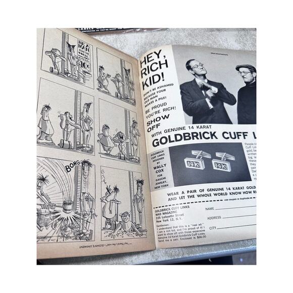 Mad Magazine #45 1959 Valentine's Day What Me Worry - Picture 4 of 5